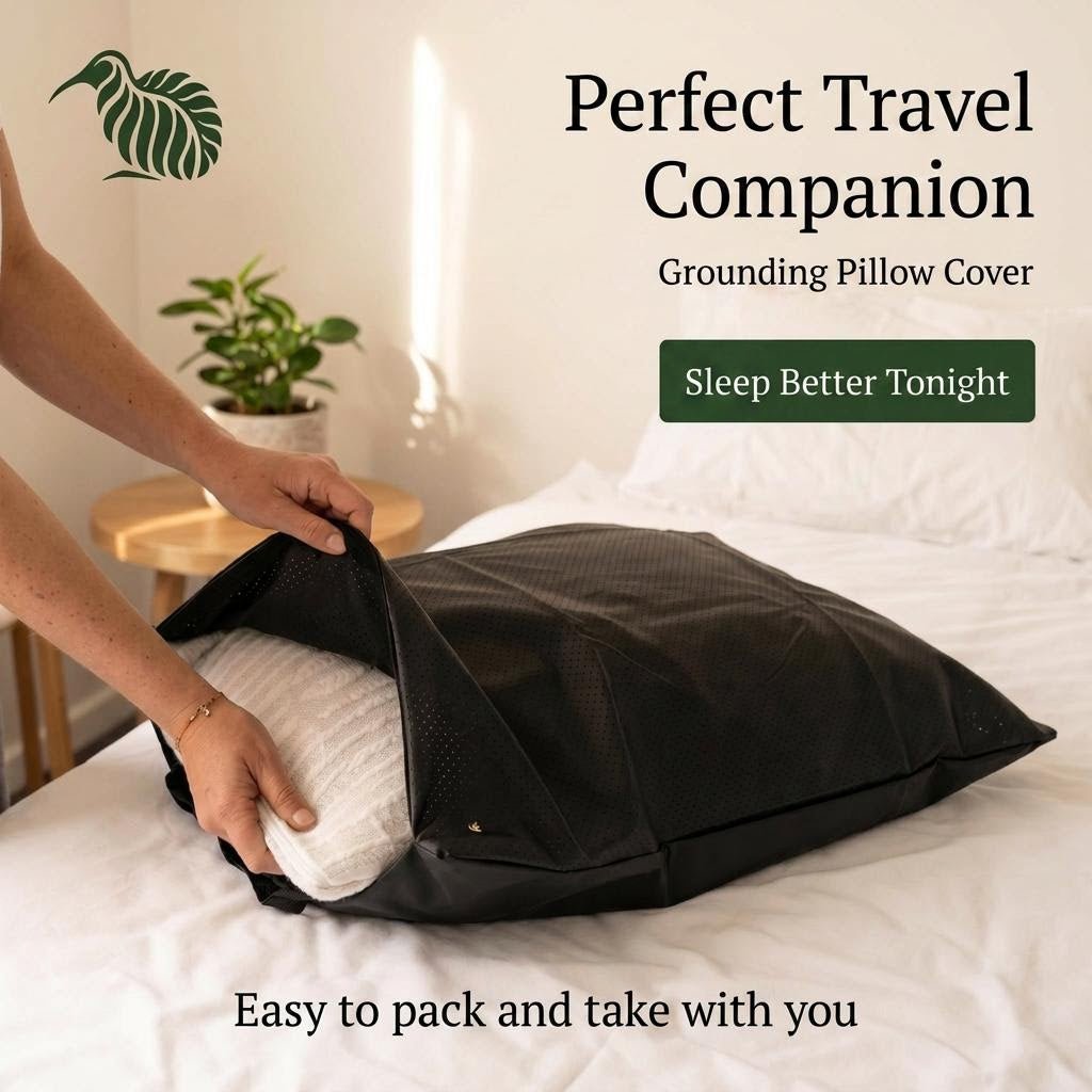 Earthing Pillow Cover - GroundedKiwi.nzBedding Beddingadd onbedcover