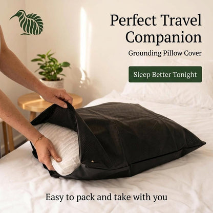 Earthing Pillow Cover - GroundedKiwi.nzBedding Beddingadd onbedcover