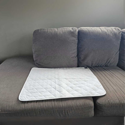 Earthing Quilted Pad - Compact 50x70cm Size Ideal for Sofa, Chair, and Floor - GroundedKiwi.nzThrow pad Throw padadd onbedblanket