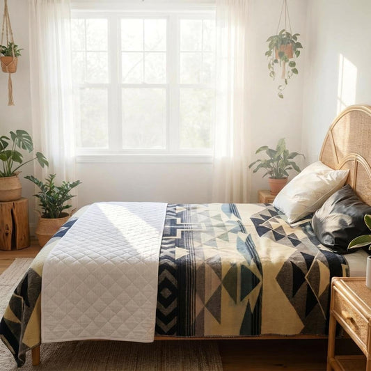 Earthing Quilted Pad Pad - Large 60X190cm, Perfect for Sofas, Chairs, Floors, and Beds - GroundedKiwi.nzBedding Beddingadd onbedblanket