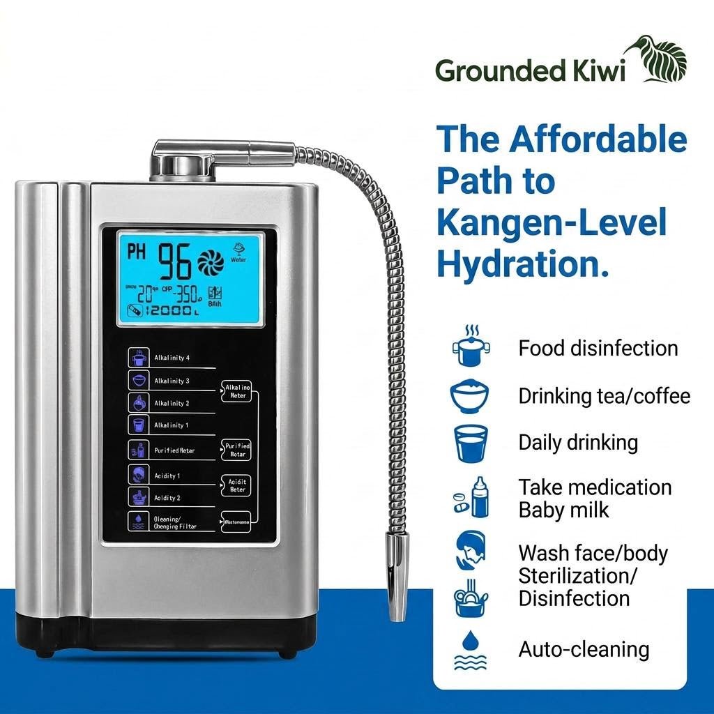 EHM VITA 7 Platinum - Advanced 7 - Plate Alkaline Water Ionizer - GroundedKiwi.nzWater purifier Water purifieralkalinealkaline water kangen waterdrinking