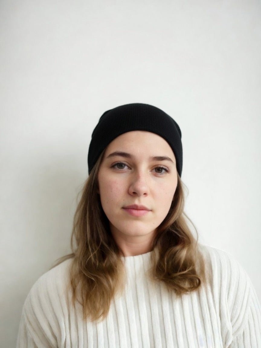 EMF Blocking beanie Blocks 99% of EMF radiation - Black - GroundedKiwi.nz 4g5gautumn