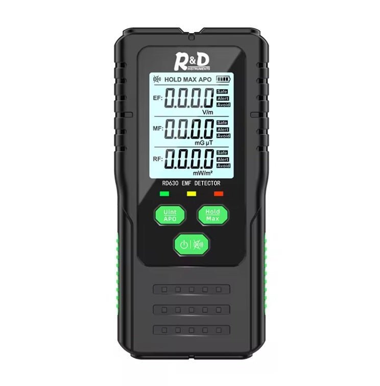 EMF Household Tester - 3 in 1 - Voltage, Magnetic force & Radio Frequencies - GroundedKiwi.nz checkerdetectorelectrical