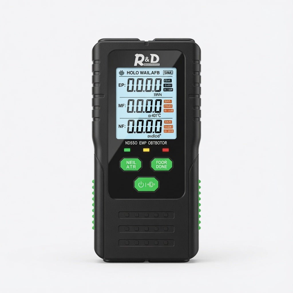 EMF Household Tester 3in1 - Voltage, Magnetic force & Radio Frequencies