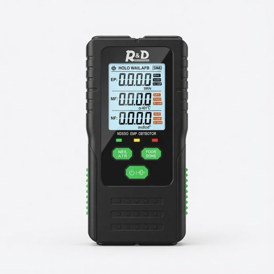 EMF Household Tester 3in1 - Voltage, Magnetic force & Radio Frequencies - GroundedKiwi.nz detectoremfemfs