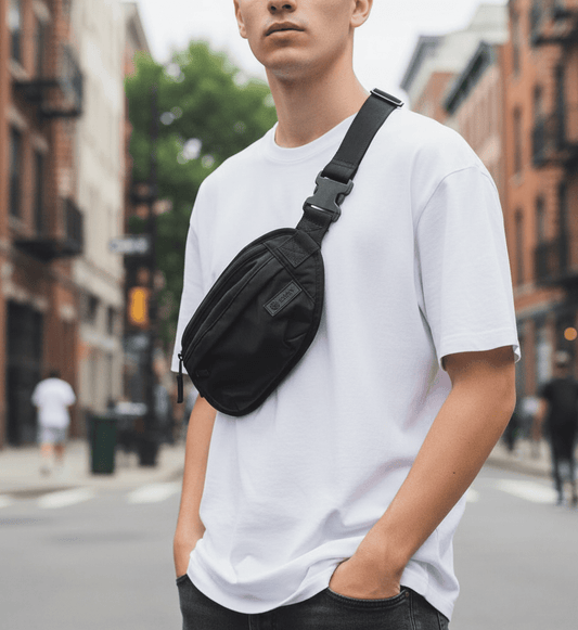 Everyday Faraday Sling Belt Bag by SCRT™ - Go Incognito: Stylish & Security - GroundedKiwi.nzbag bag4g5gadjustable
