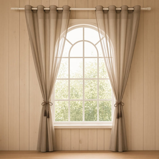 EMF Blocking Curtain Panel - Faraday Silver Fabric Shielding