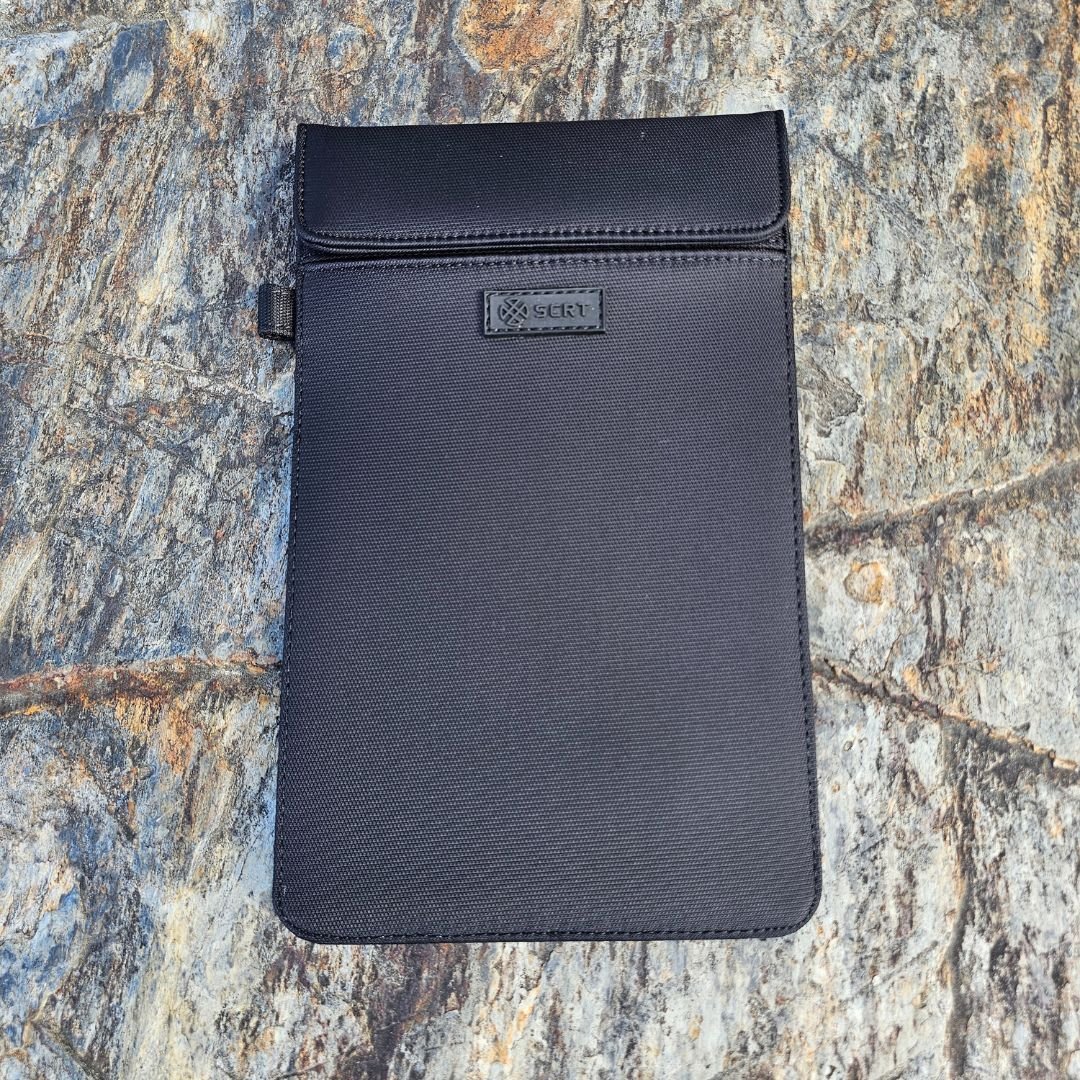 Faraday Phone Pouch / Sleeve by SCRT NZ - Large 19X12.5cm - Privacy & EMF Protection - GroundedKiwi.nzphone accessories phone accessories5gair travelanit radiation