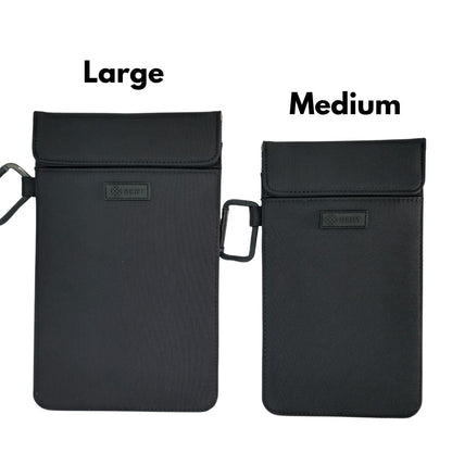 Faraday Phone Sleeve / Pouch - Medium size 17X11.5cm - GroundedKiwi.nzphone accessories phone accessoriesair travelairplaneanit radiation