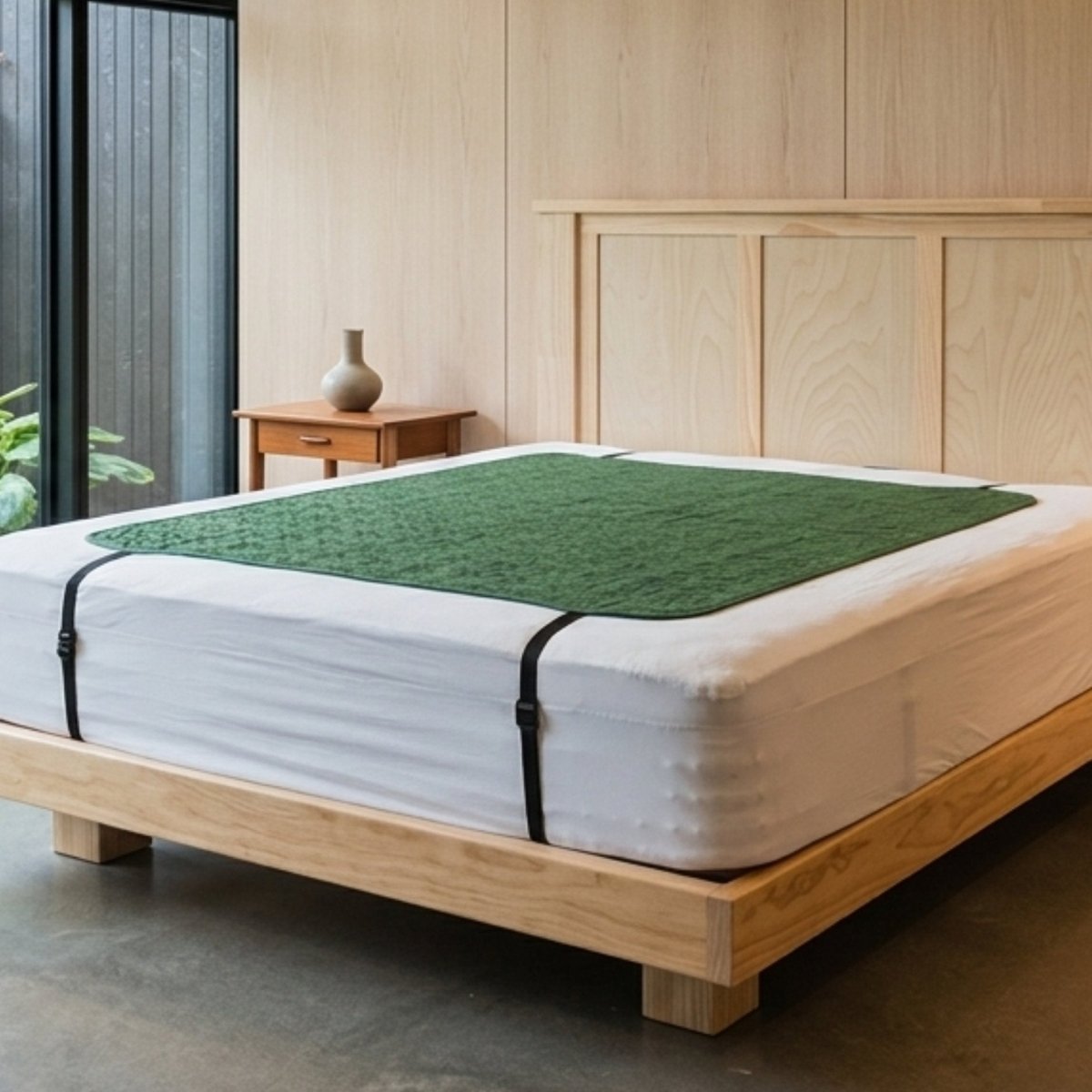 Grounding Mat in Forest Green - Universal Style - GroundedKiwi.nzBedding Beddingadd onbed sheetearthing