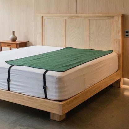 Grounding Mat in Forest Green - Universal Style - GroundedKiwi.nzBedding Beddingadd onbed sheetearthing