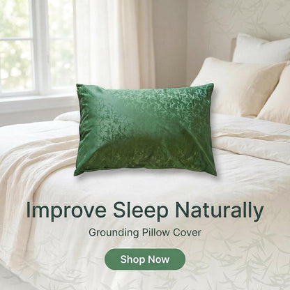 Grounding Pillow Cover: Forest Green - GroundedKiwi.nzBedding Beddingadd onbedcover