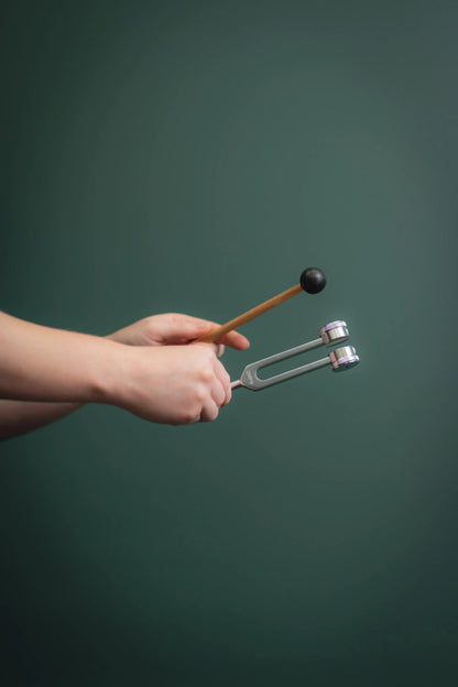 High - Precision Tuning Fork Set for Sound Therapy and Meditation - GroundedKiwi.nz forksmeditationmusic