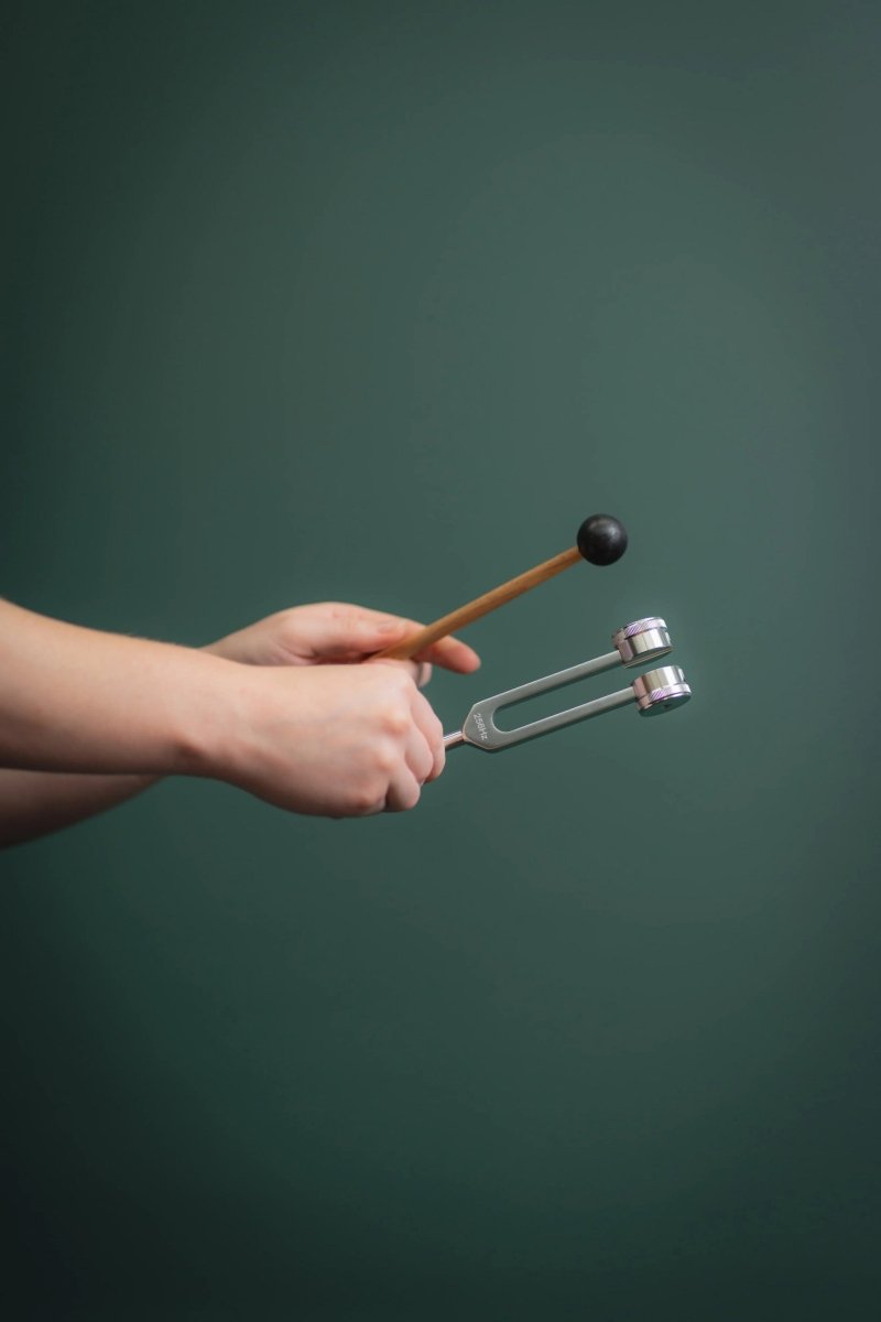 High - Precision Tuning Fork Set for Sound Therapy and Meditation - GroundedKiwi.nz forksmeditationmusic