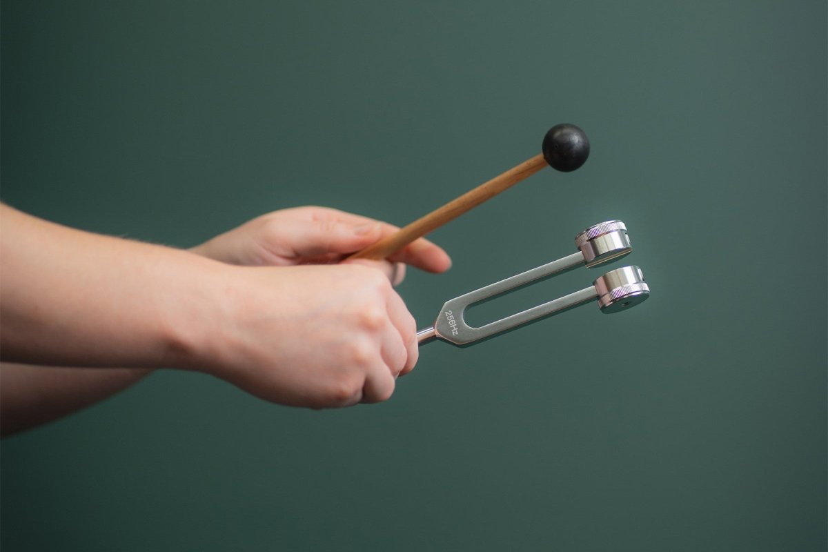 High - Precision Tuning Fork Set for Sound Therapy and Meditation - GroundedKiwi.nz forksmeditationmusic
