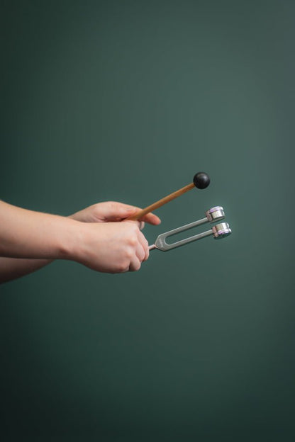 High - Precision Tuning Fork Set for Sound Therapy and Meditation - GroundedKiwi.nz forksmeditationmusic