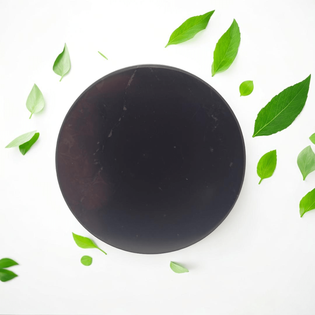 Large 50mm Shungite Fridge Magnet - GroundedKiwi.nz 5ganit radiationcell