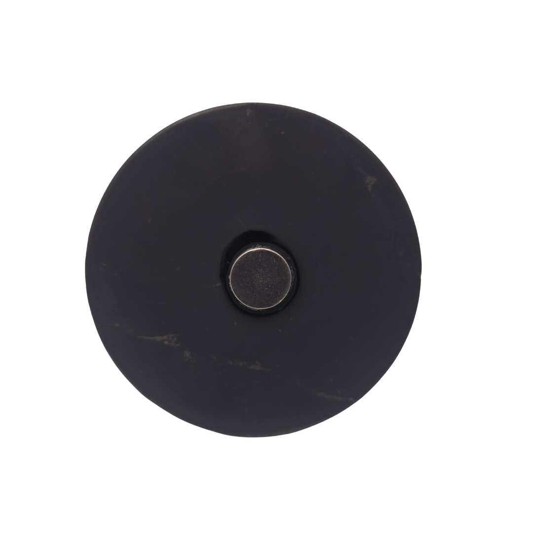 Large 50mm Shungite Fridge Magnet - GroundedKiwi.nz 5ganit radiationcell