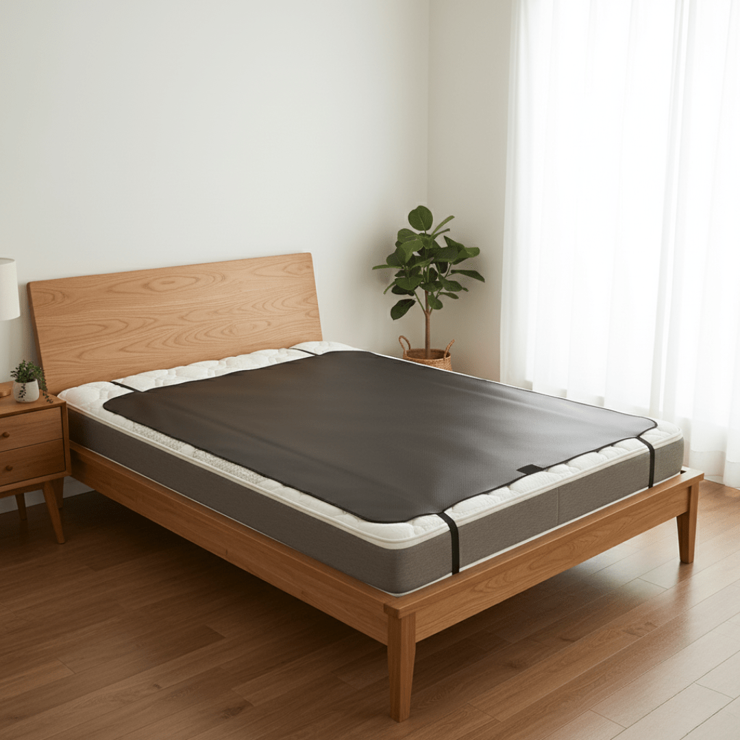 Large Earthing Mat - For use on Queen to Cali - King 140x160cm - GroundedKiwi.nzBedding Beddingadd onbed sheetdouble