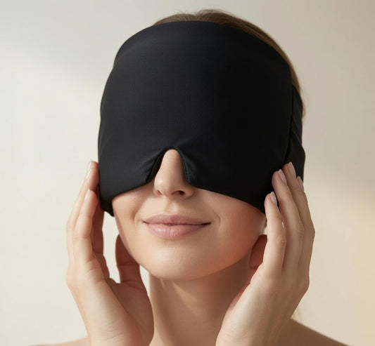 Migraine Relief Sleep Wrap: Soft, Comfortable, and Effective - GroundedKiwi.nz coldgelhead