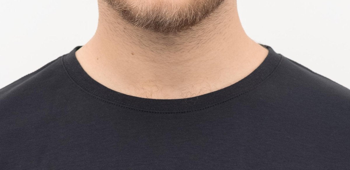 Organic Pima Cotton Tee - Men's Black - GroundedKiwi.nz blackclothingcotton