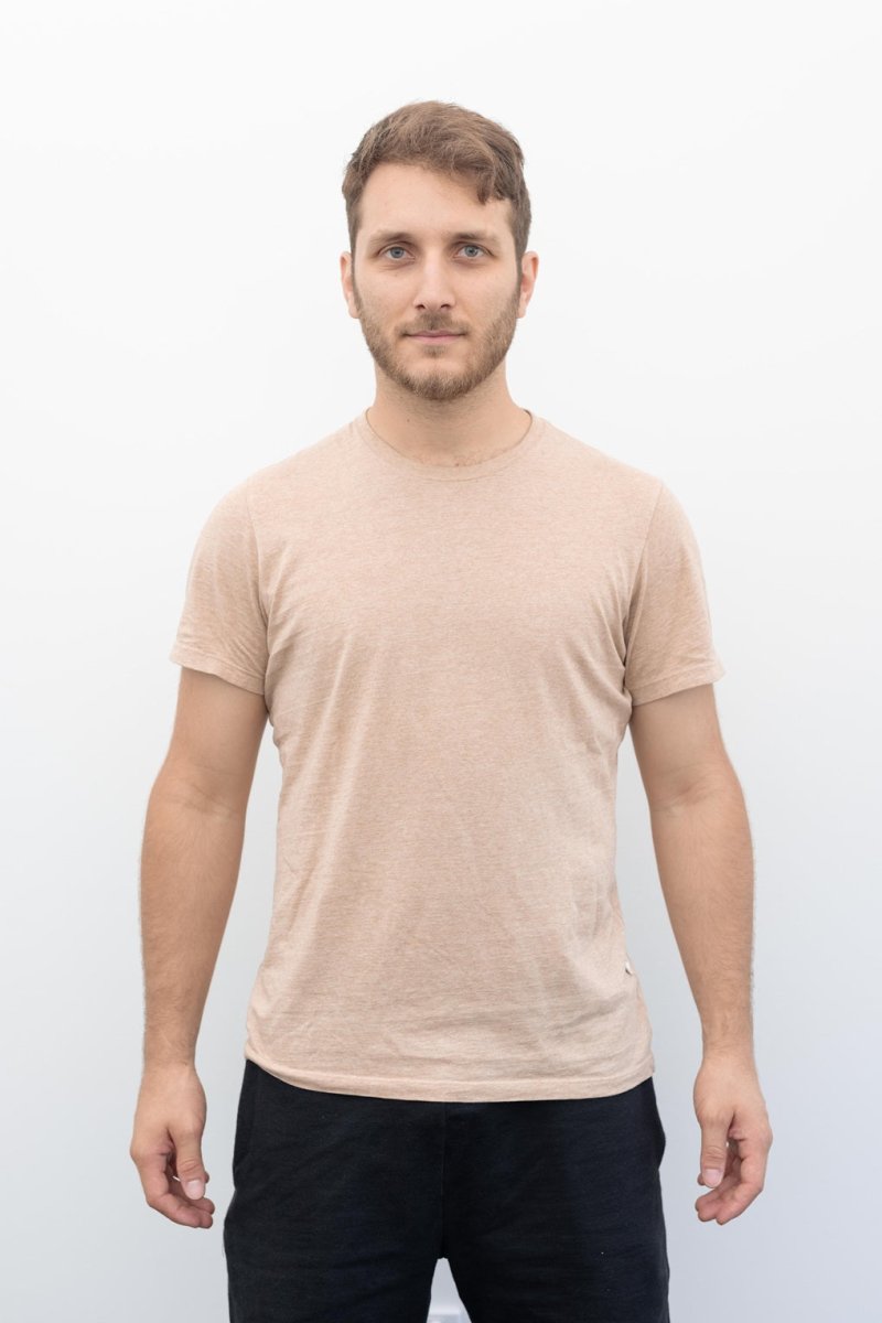 Organic Pima Cotton Tee - Men's Vacuna - GroundedKiwi.nz browncedarclothing