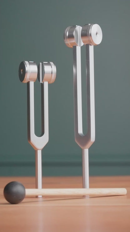 Chakra Tuning Fork Set 8 Piece