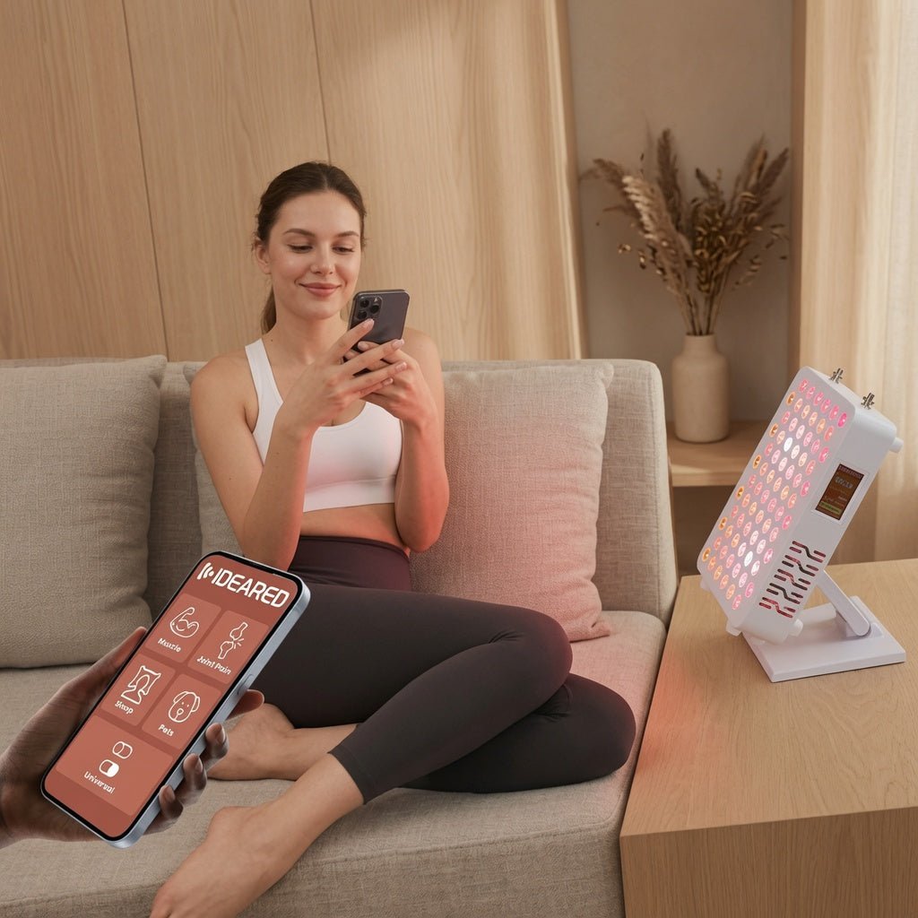 Pro Desktop Red Light Therapy Panel - GroundedKiwi.nzred light therapy red light therapybandbeltdesktop