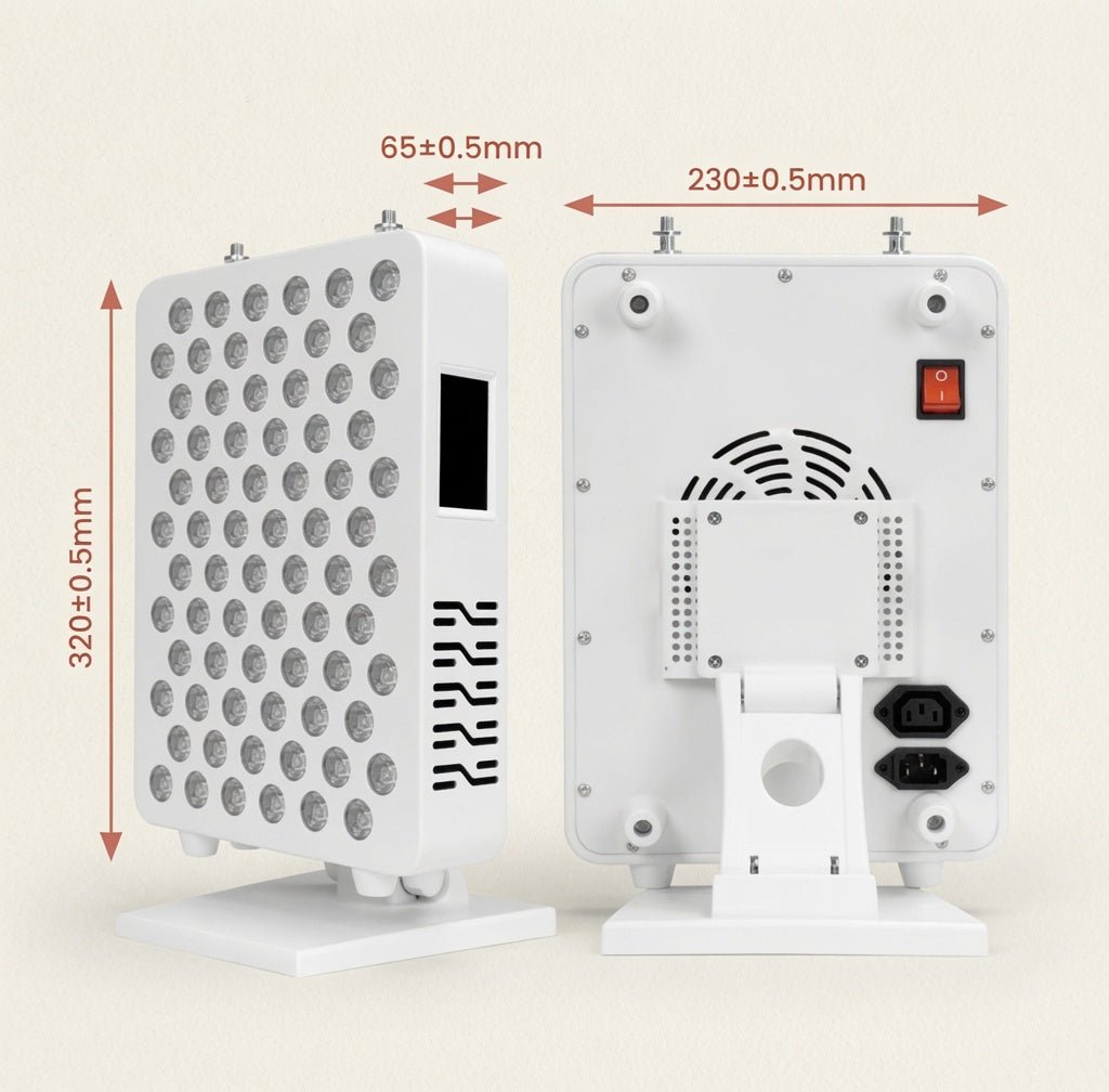 Pro Desktop Red Light Therapy Panel - GroundedKiwi.nzred light therapy red light therapybandbeltdesktop