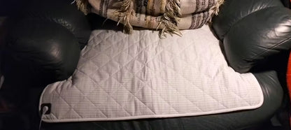 Earthing Quilted Pad - Compact 50x70cm Size Ideal for Sofa, Chair, and Floor