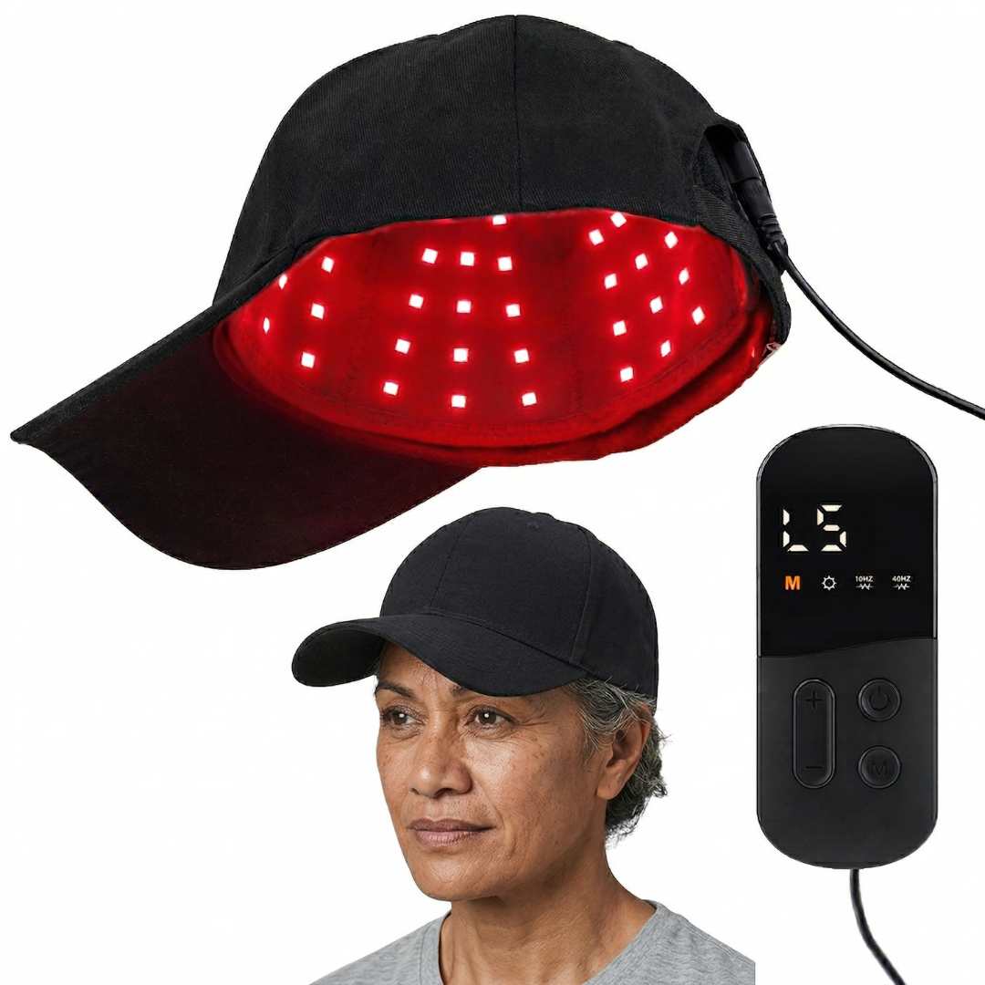 Red Light Cap - GroundedKiwi.nzred light therapy red light therapybandbeltelbow