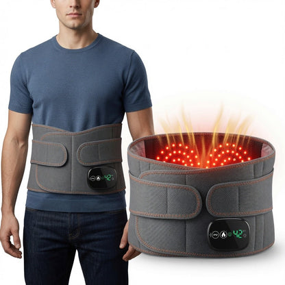 Red Light Lumbar Recovery Belt - GroundedKiwi.nzred light therapy red light therapybandbeltelbow