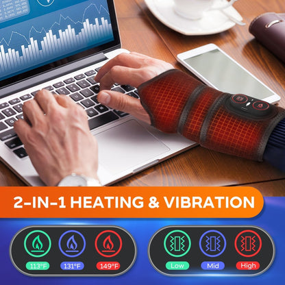 Red Light Therapy + Heated Massage Strap - GroundedKiwi.nzred light therapy red light therapybandbeltelbow