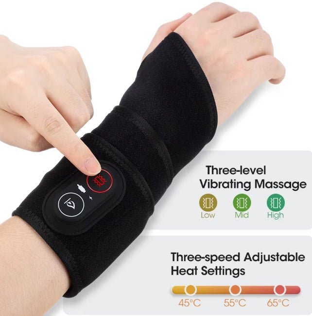 Red Light Therapy + Heated Massage Strap - GroundedKiwi.nzred light therapy red light therapybandbeltelbow