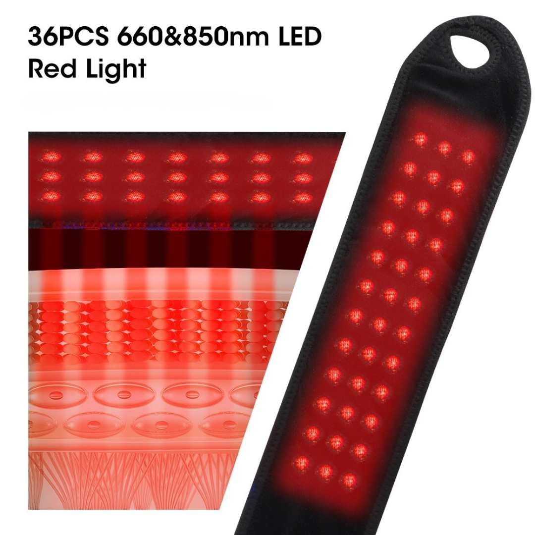 Red Light Therapy + Heated Massage Strap - GroundedKiwi.nzred light therapy red light therapybandbeltelbow