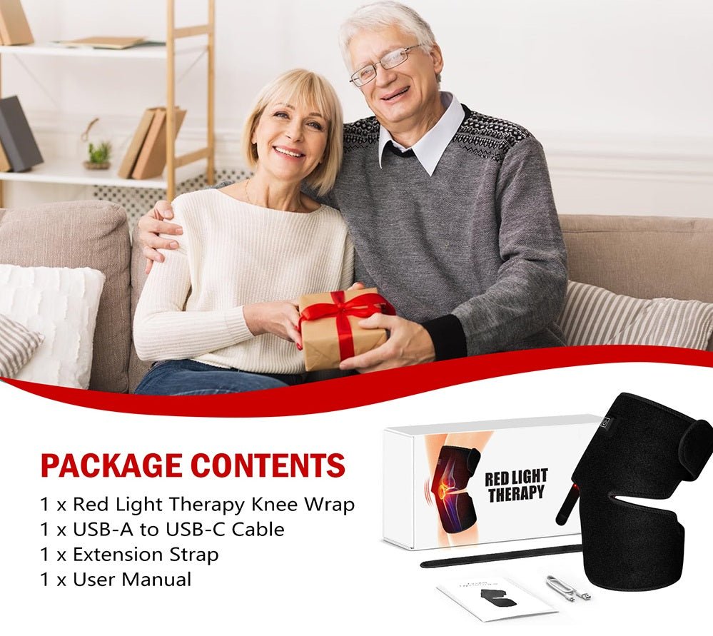 Red Light Therapy Joint Wrap - Knee, Shoulder, Elbow, Ankle - GroundedKiwi.nzred light therapy red light therapybandbeltelbow