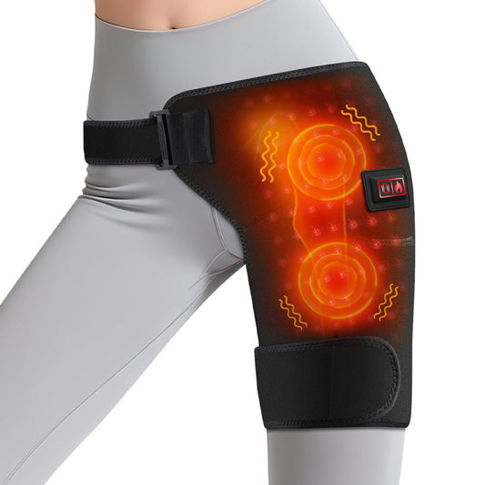 Red Light & Vibration Hip Recovery Belt - GroundedKiwi.nzred light therapy red light therapybandbeltelbow