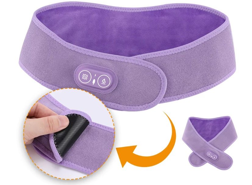 Red Light Vibration Neck & Joint Wrap - GroundedKiwi.nzred light therapy red light therapybandbeltelbow