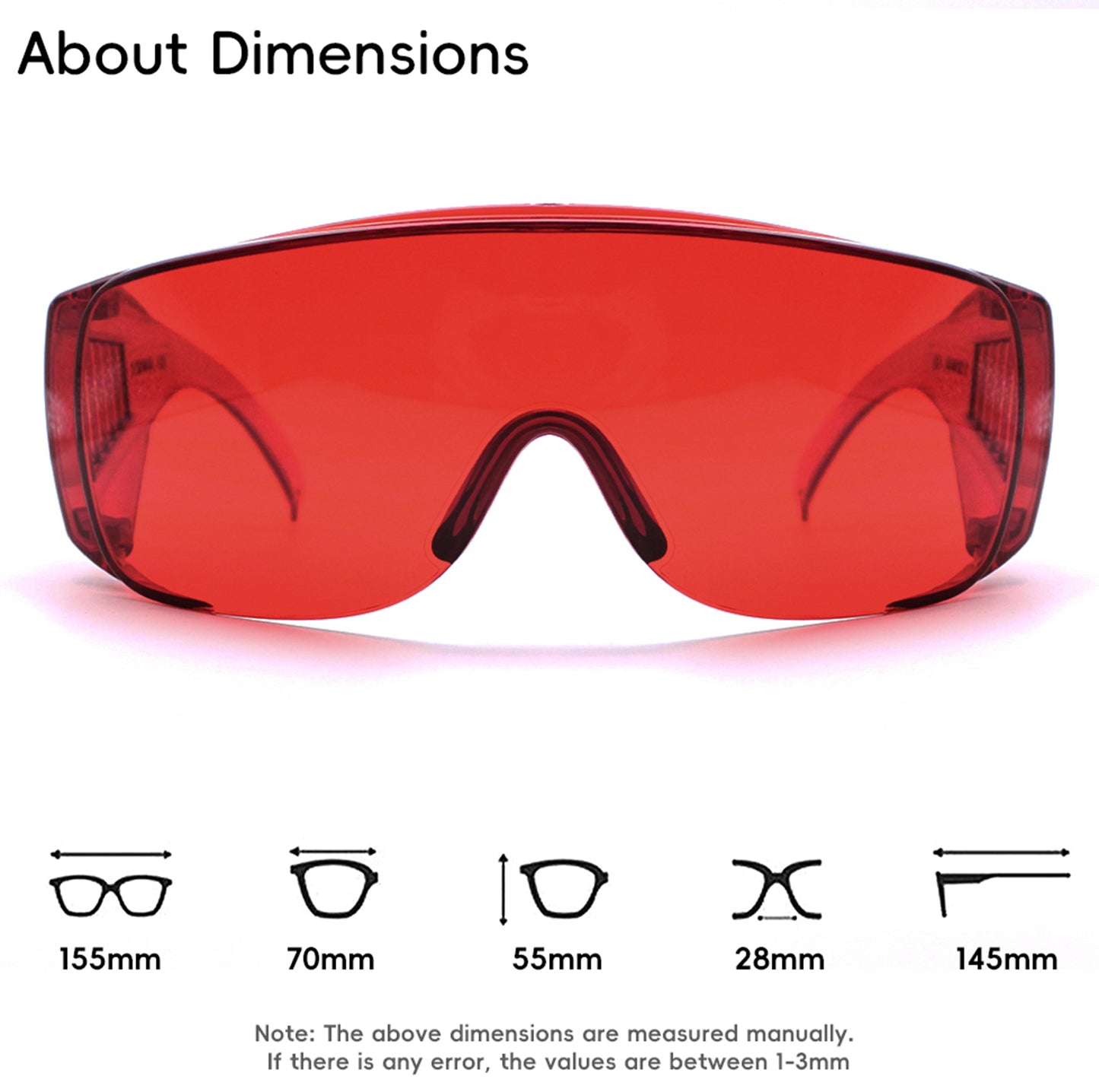 FITOVER Blue & Green Light Blocking Glasses