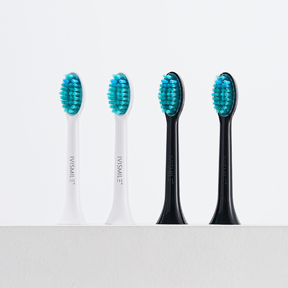 Replacement heads RLT Toothbrush - GroundedKiwi.nz headheadsred light