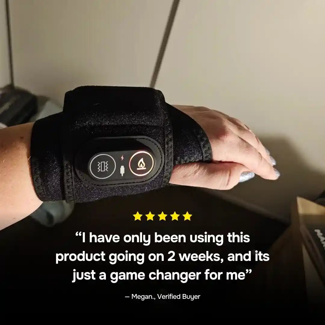 Red Light Therapy + Heated Massage Strap