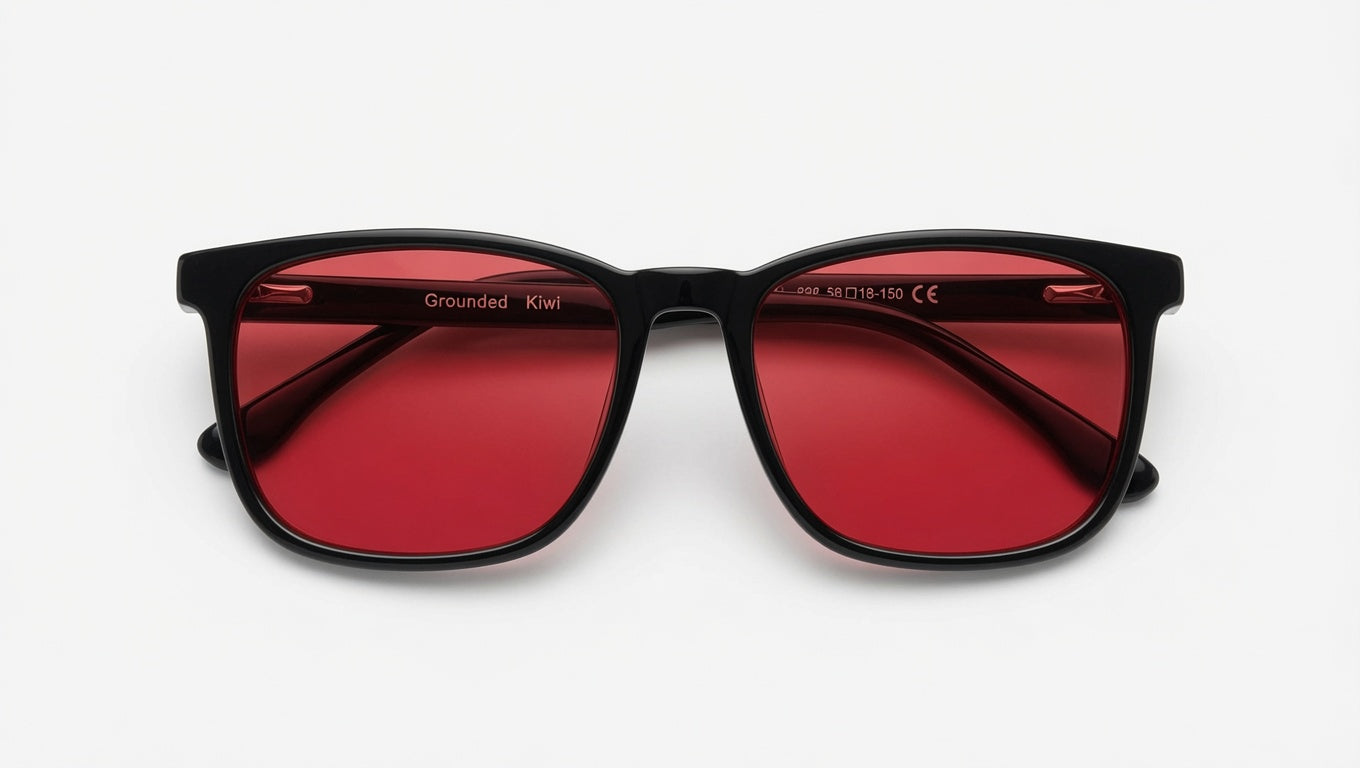 Blue Light Glasses - RURU - Red Lens