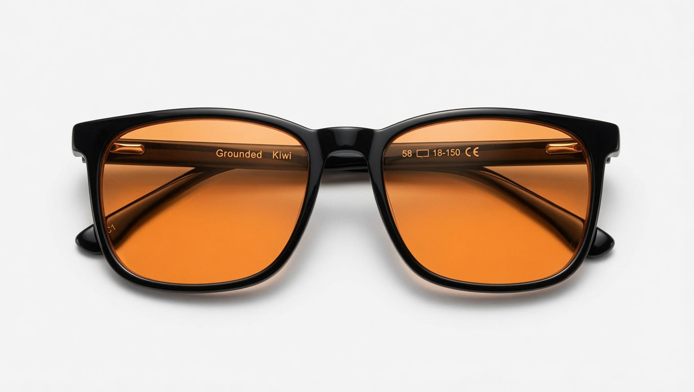 Blue Light Glasses - RURU - Orange Lens