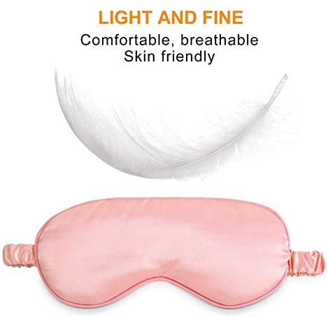 Satin Silk Eye Mask - Four Colour Options - GroundedKiwi.nzEyeglasses Eyeglassesadjustableairplaneblackout