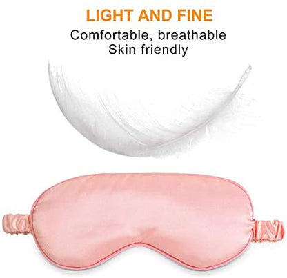Satin Silk Eye Mask - Four Colour Options - GroundedKiwi.nzEyeglasses Eyeglassesadjustableairplaneblackout