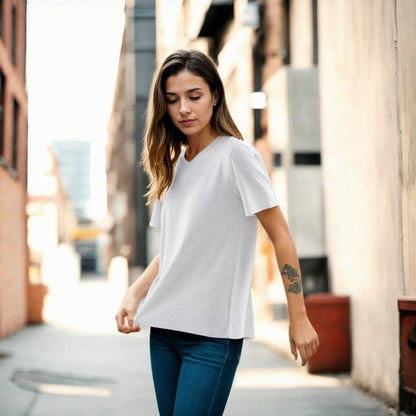 SCRT™ Guardian EMF Shielding Women's T-Shirt: Embrace Protection in Style - GroundedKiwi.nz blockingemfemfs