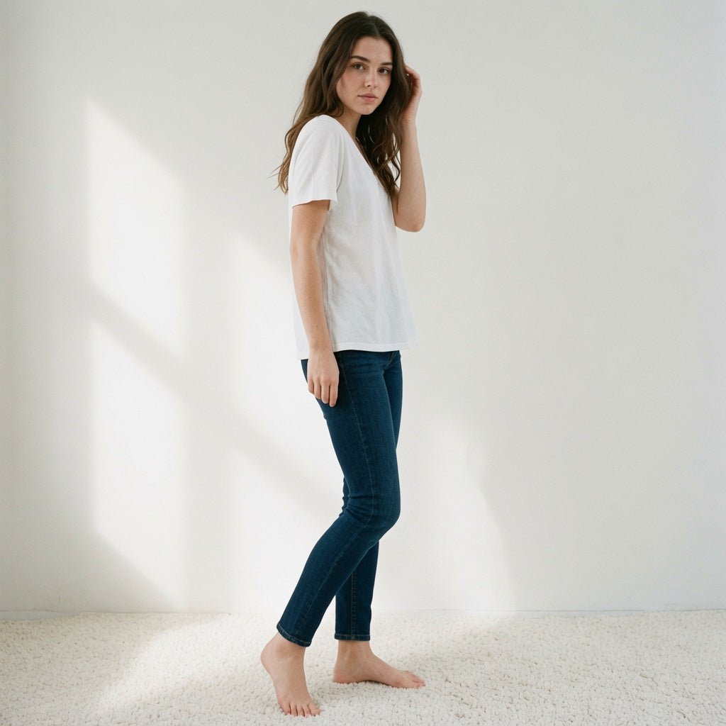 SCRT™ Guardian EMF Shielding Women's T-Shirt: Embrace Protection in Style - GroundedKiwi.nz blockingemfemfs