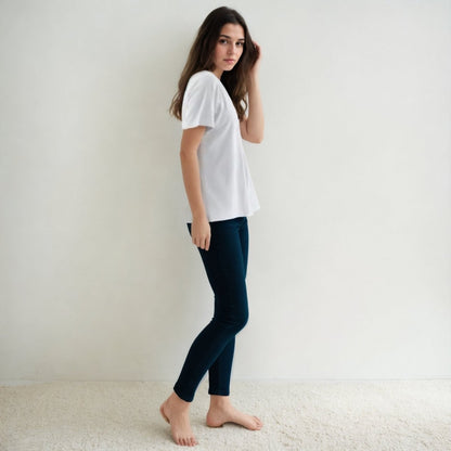 SCRT™ Guardian EMF Shielding Women's T-Shirt: Embrace Protection in Style - GroundedKiwi.nz blockingemfemfs