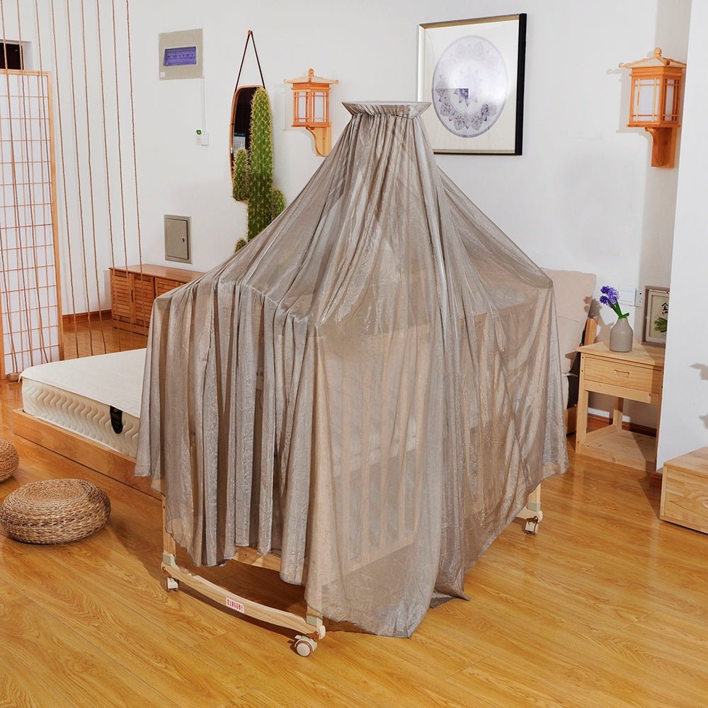 Shielding Dome Canopy 100% Silver Fiber Bed Canopy - All Sizes - GroundedKiwi.nz 4g5gantiradiation