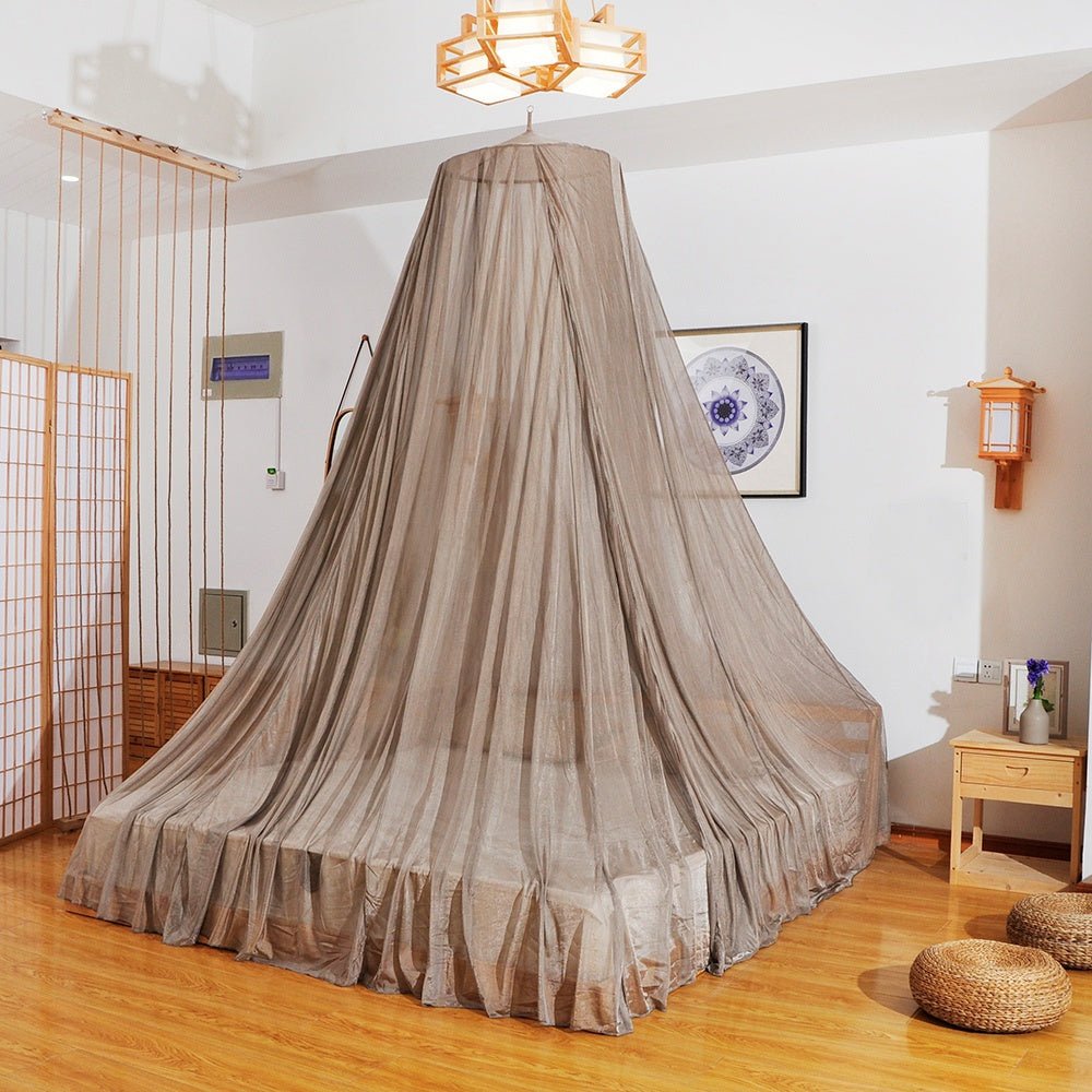 Shielding Dome Canopy 100% Silver Fiber Bed Canopy - All Sizes - GroundedKiwi.nz 4g5gantiradiation
